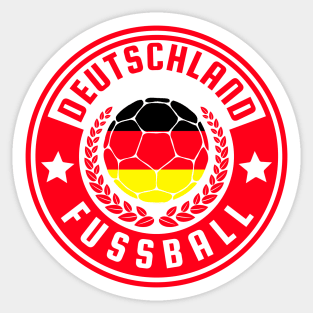 Deutschland Fussball Sticker